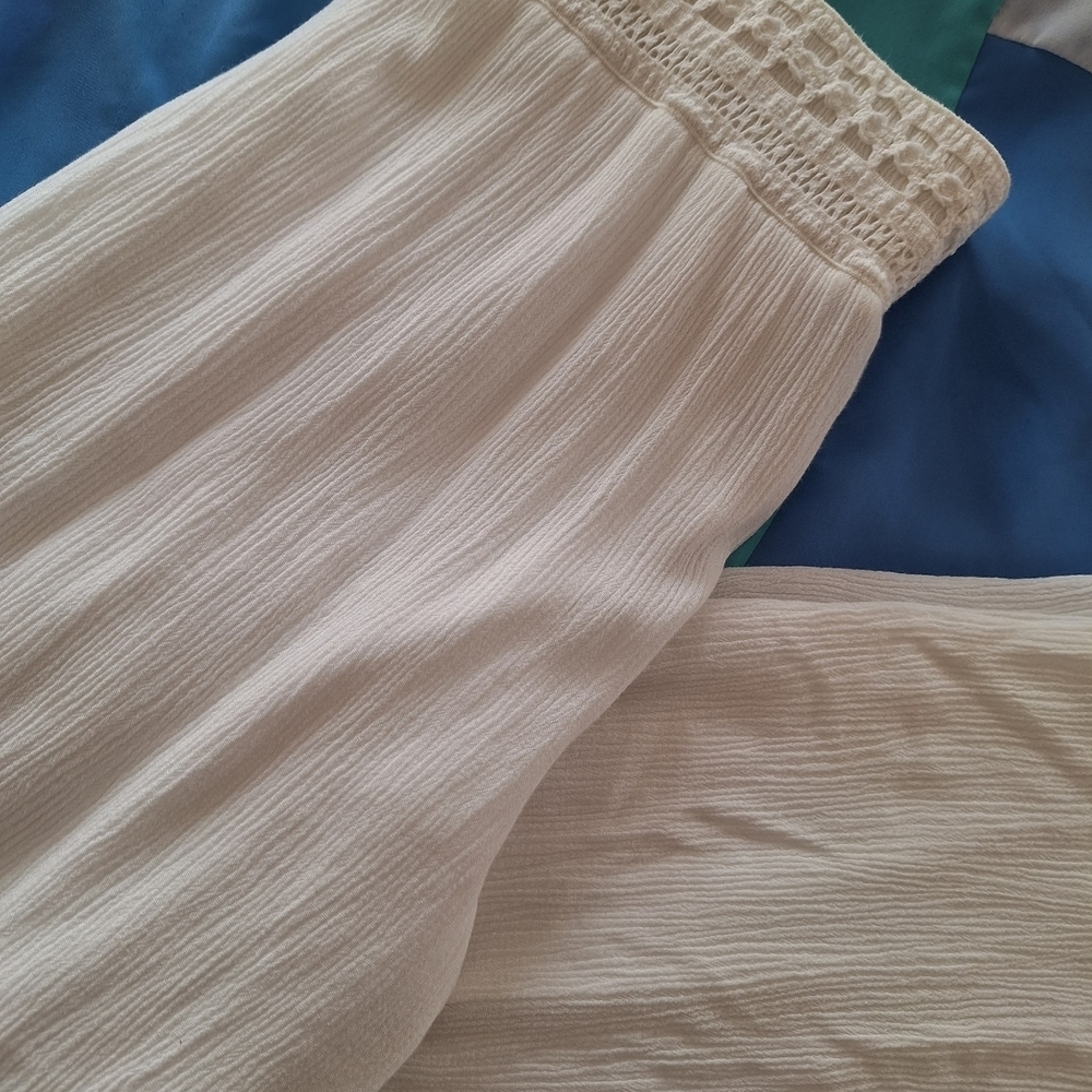 Alyx Wide Leg White Pants - Picture 11 of 15